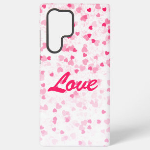 Valentinisches Herz und Liebe Samsung Galaxy Hülle
