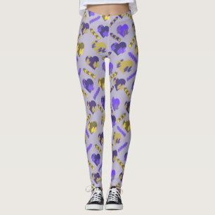 Valentinisches Muster Leggings