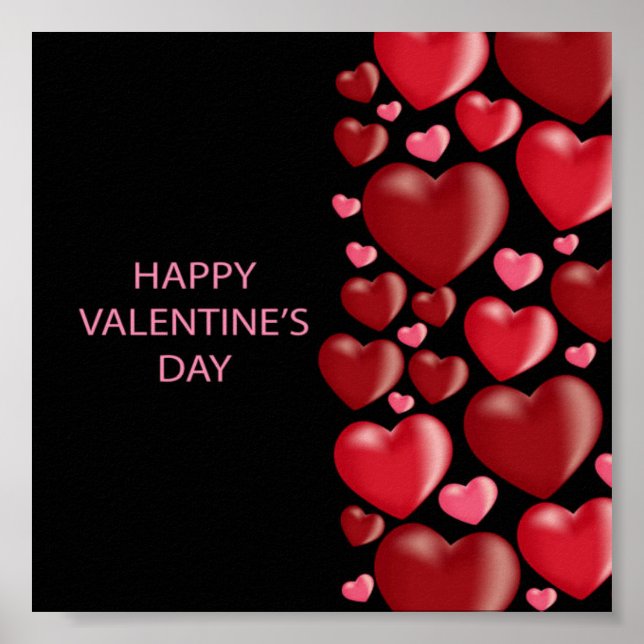 Valentinisches Poster (Vorne)