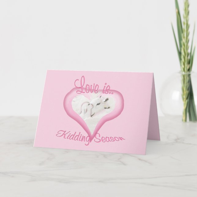 Valentinkarte der Kidssaison Feiertagskarte (Vorderseite)