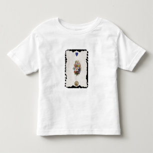 Valentinkarte mit Blume, c.1840 (Farbe l Kleinkind T-shirt