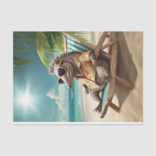 Valentino im Urlaub, Armadillo Spring Breaks Seidenpapier