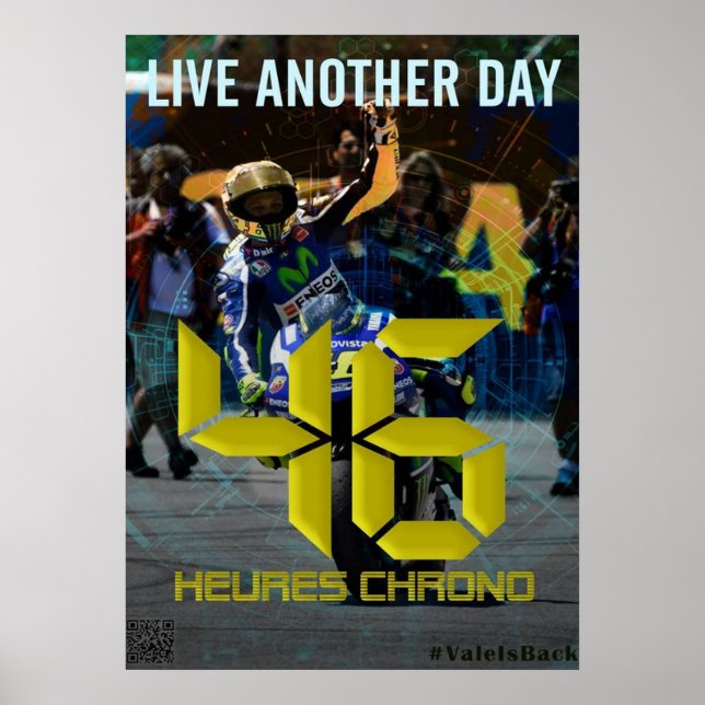 valentino rossi, moto gp legend, the doctor 46, ro poster (Vorne)