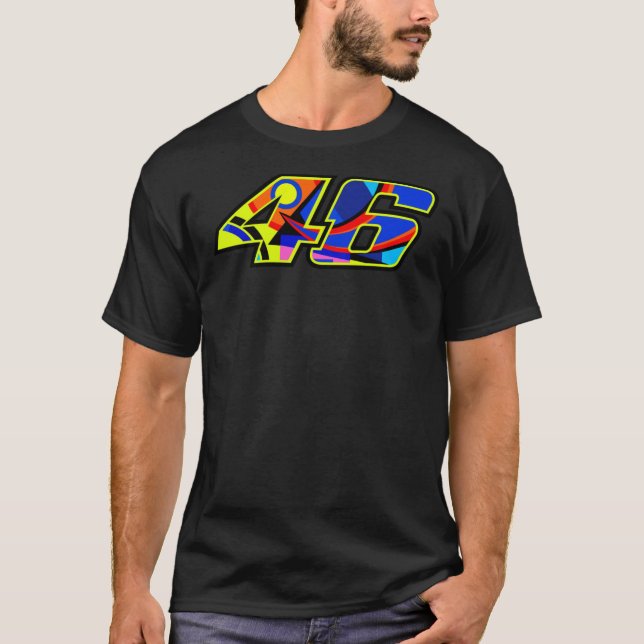Valentino Rossi Numéro 46 Soleluna Classic T-Shirt (Devant)