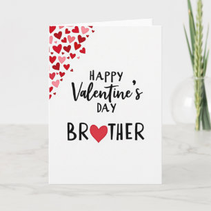 Valentins Bruder Herz Karte