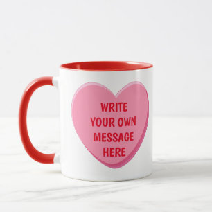 VALENTINS CANDY HERZ KUNSTBARE PHRASE-TASSE TASSE