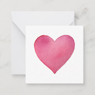 Valentin's Day Grußkarte. Mitteilungskarte