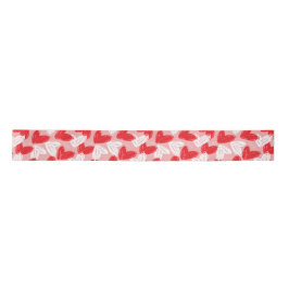 Valentins Herz des "Mit Liebe" Satinband