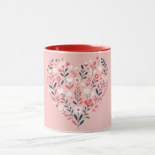 Valentins Herz Tasse