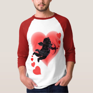 Valentins Jersey Cupid Liebe Valentins-Shirts T-Shirt