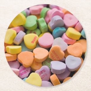 VALENTINS KANDY HEARDS RUNDER PAPPUNTERSETZER