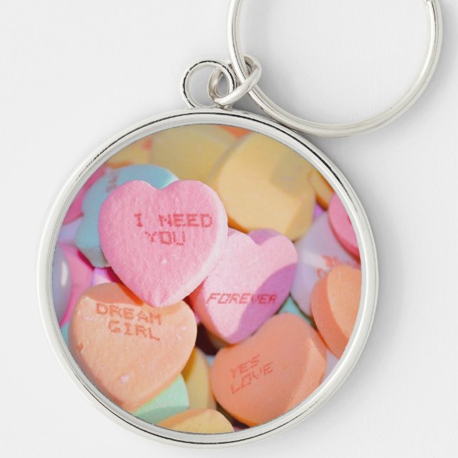VALENTINS KANDY HEARDS SCHLÜSSELANHÄNGER (Vorne)