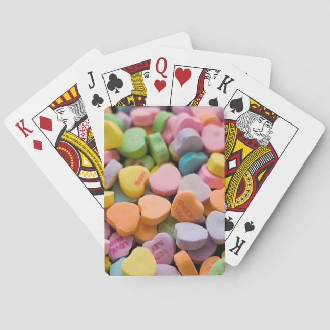 VALENTINS KANDY HEARDS SPIELKARTEN (Rückseite)