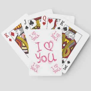 Valentins Kartenspiel Deck Spielkarten