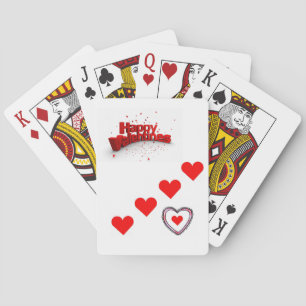 Valentins-Kartenspiel Deck Spielkarten