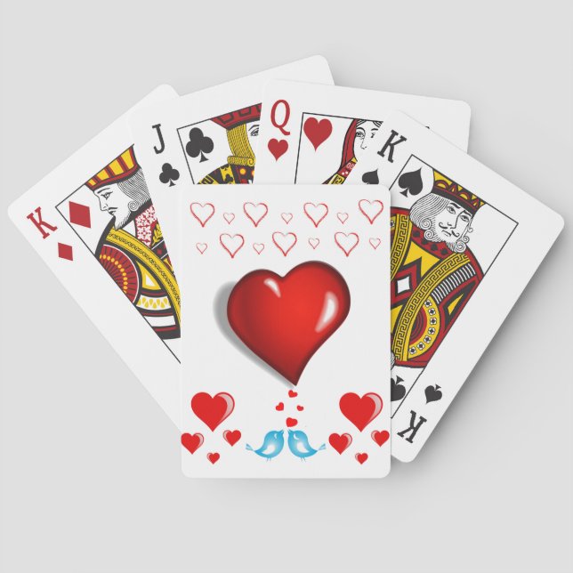 Valentins Kartenspiel Spielkarten (Rückseite)