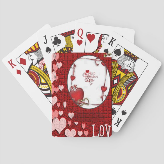Valentins Kartenspiel Spielkarten (Rückseite)