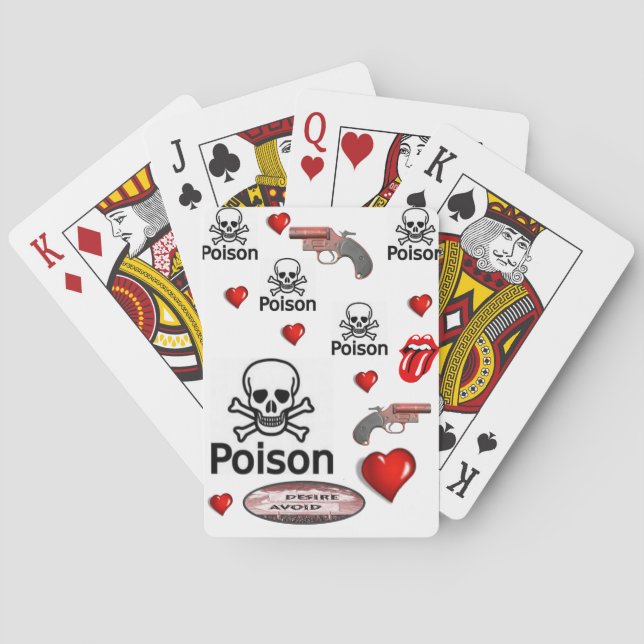 Valentins Kartenspiel Spielkarten (Rückseite)