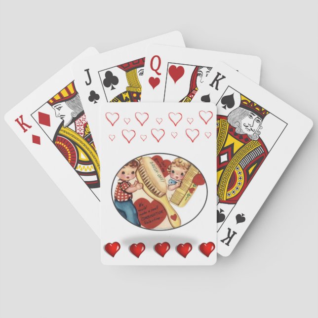 Valentins Kartenspiel Spielkarten (Rückseite)