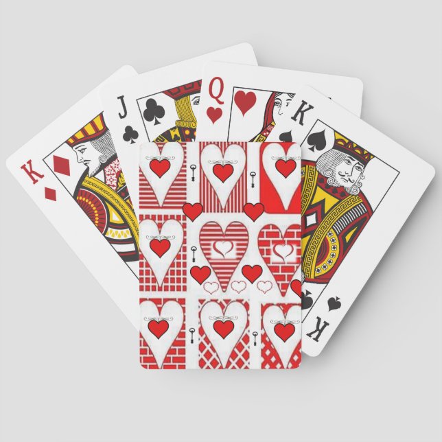 Valentins Kartenspiel Spielkarten (Rückseite)