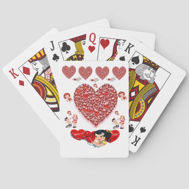 Valentins Kartenspiel Spielkarten (Rückseite)