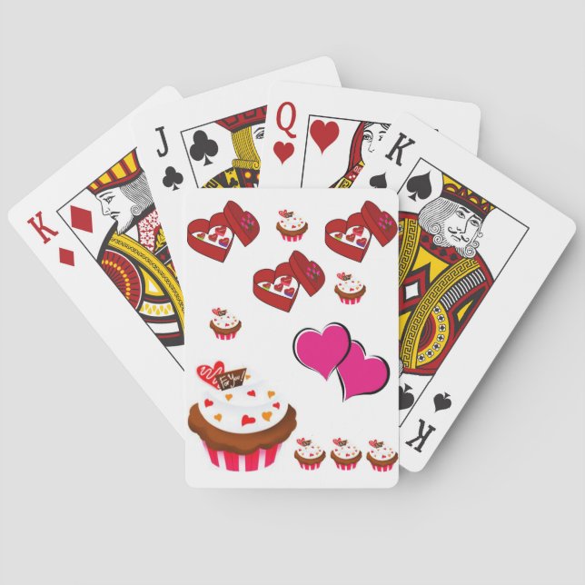 Valentins Kartenspiel Spielkarten (Rückseite)