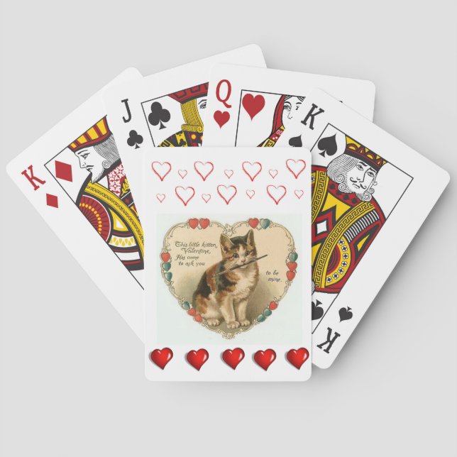 Valentins Kartenspiel Spielkarten (Rückseite)