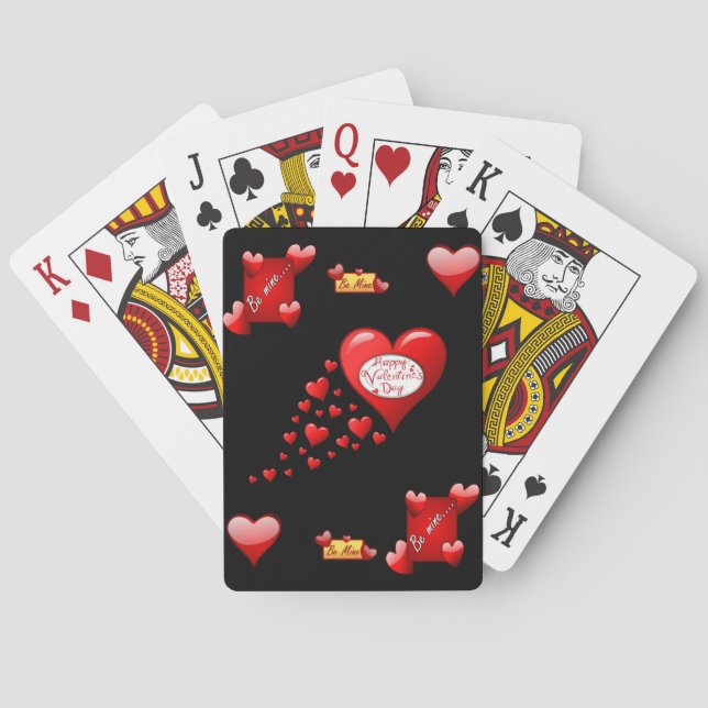 Valentins Kartenspiel Spielkarten (Rückseite)