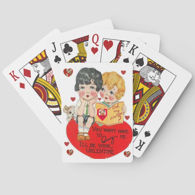 Valentins Kartenspiel Spielkarten (Rückseite)