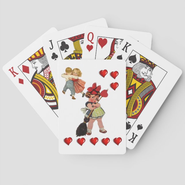 Valentins Kartenspiel Spielkarten (Rückseite)