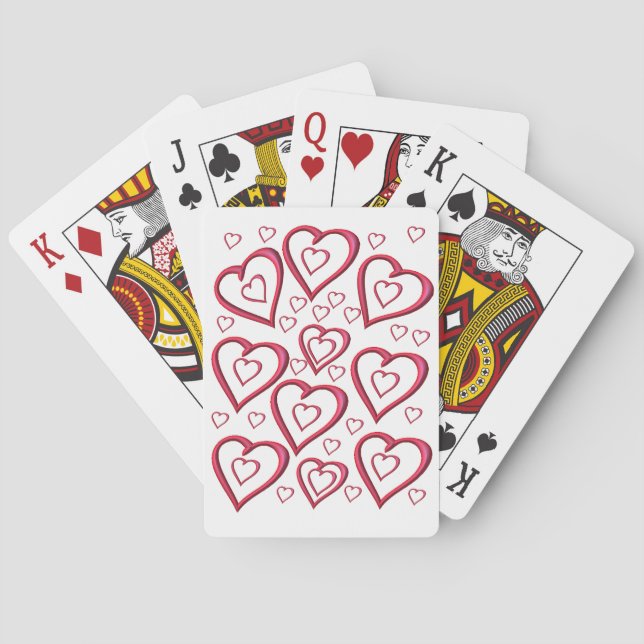 Valentins Kartenspiel Spielkarten (Rückseite)