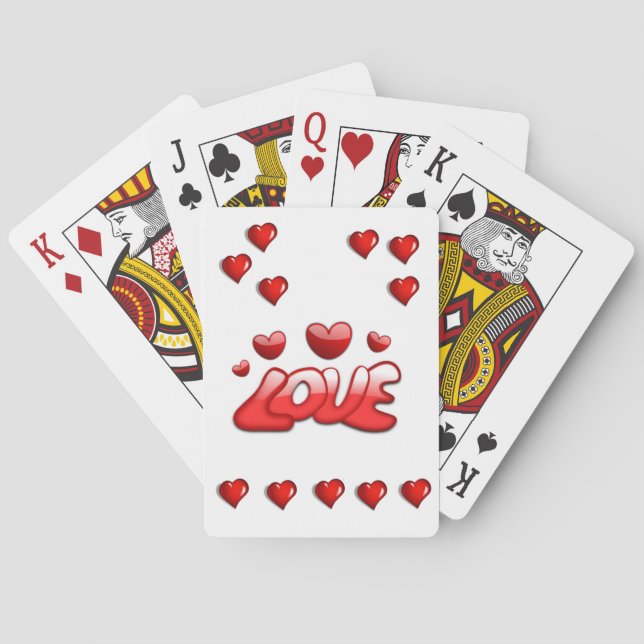 Valentins Kartenspiel Spielkarten (Rückseite)