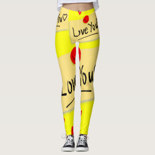 Valentins-Leggings Lang Leggings