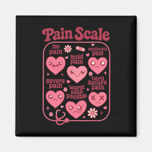 Valentins-Schwestern-Team ICU RN Pflege Xoxo Schme Magnet