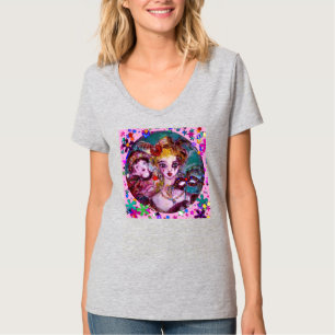 VALENTINS VENETIANISCHE MASKENBÄLLE MASKEN T-Shirt