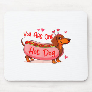 Valentins Wiener Hund Liebhaber Dachshund Mama Du Mousepad