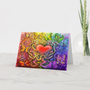 Valentins-Zauber Karte