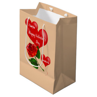 Valentinsche Geschenktasche Mittlere Geschenktüte