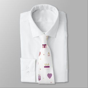 Valentinsche Liebe Muster Krawatte