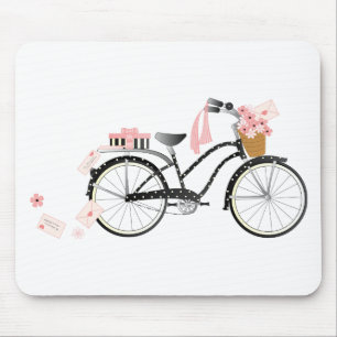 Valentinsgruß-Fahrrad Mousepad