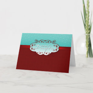 Valentinsgruß - für Tochter Feiertagskarte