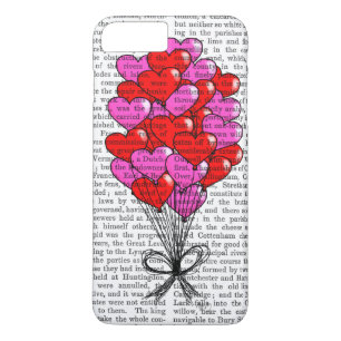 Valentinsgruß-Herz-Ballon-Illustration Case-Mate iPhone Hülle