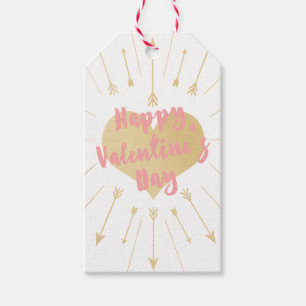 Valentinsgruß-Pfeile Geschenkanhänger