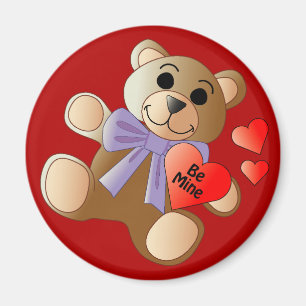 Valentinsgruß-Teddybär-Magnet Magnet