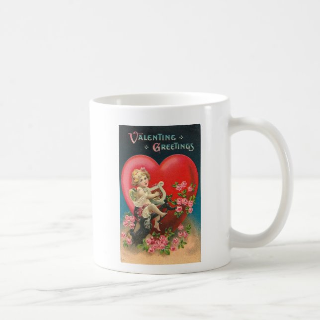 Valentinsgrüße Kaffeetasse (Rechts)