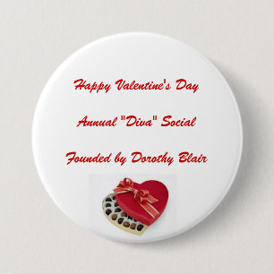 Valentinsgrußes Button