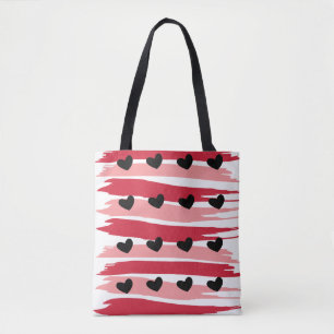 Valentinsherzen-Muster Tasche
