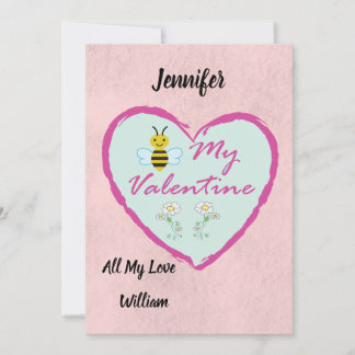 Valentinskarte Feiertagskarte