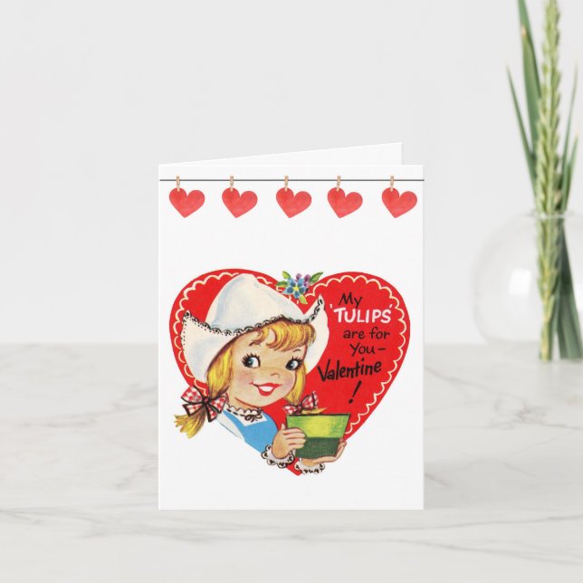 Valentinskarte Karte (Vorderseite)