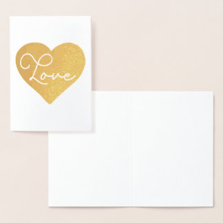Valentinskarte - Love You Folienkarte
